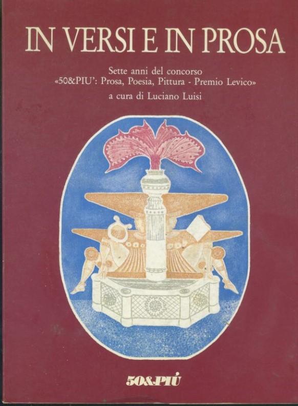 In versi e in prosa - copertina