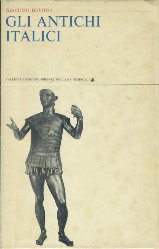 Gli antichi italici - copertina