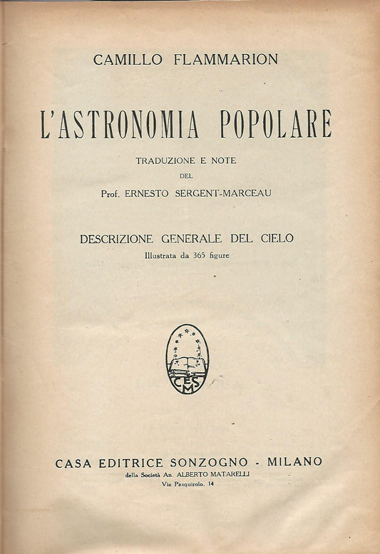 L'astronomia polare - copertina