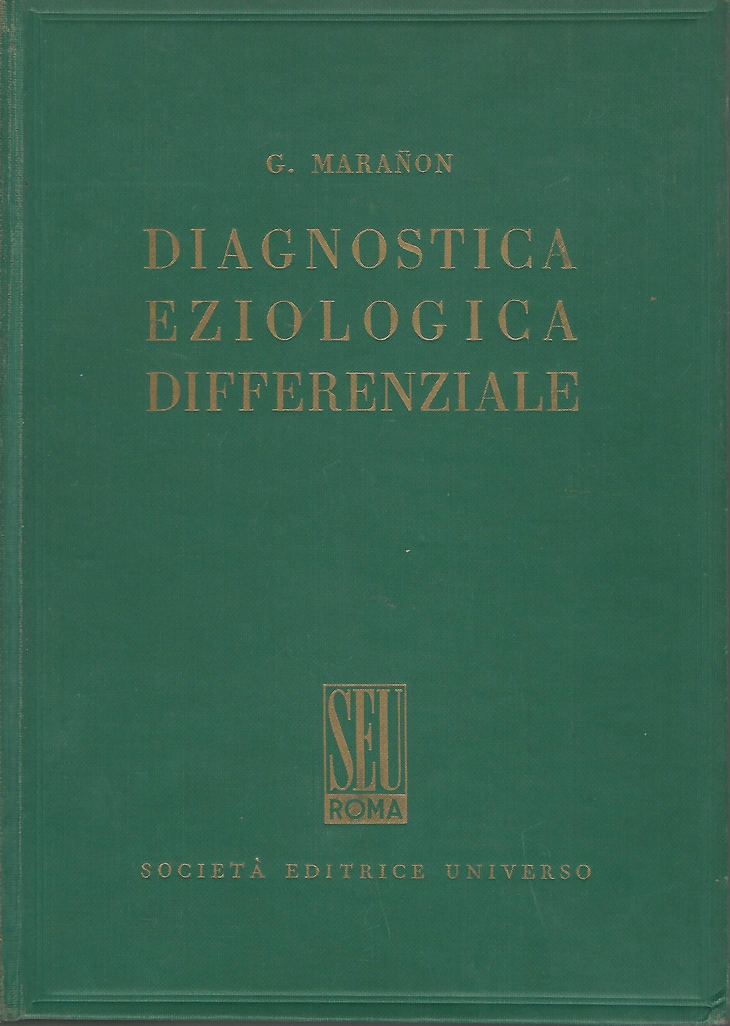 Diagnostica eziologica differenziale - copertina