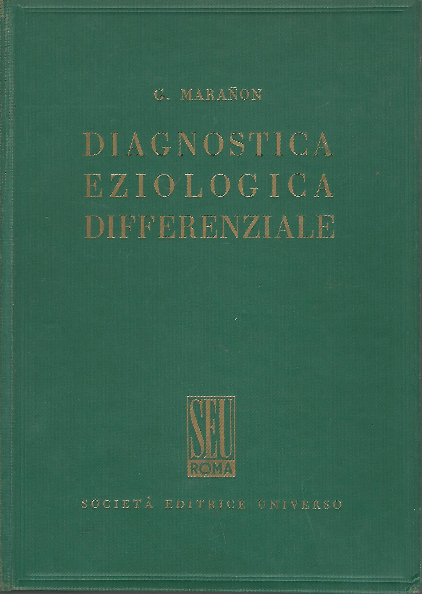 Diagnostica eziologica differenziale - copertina