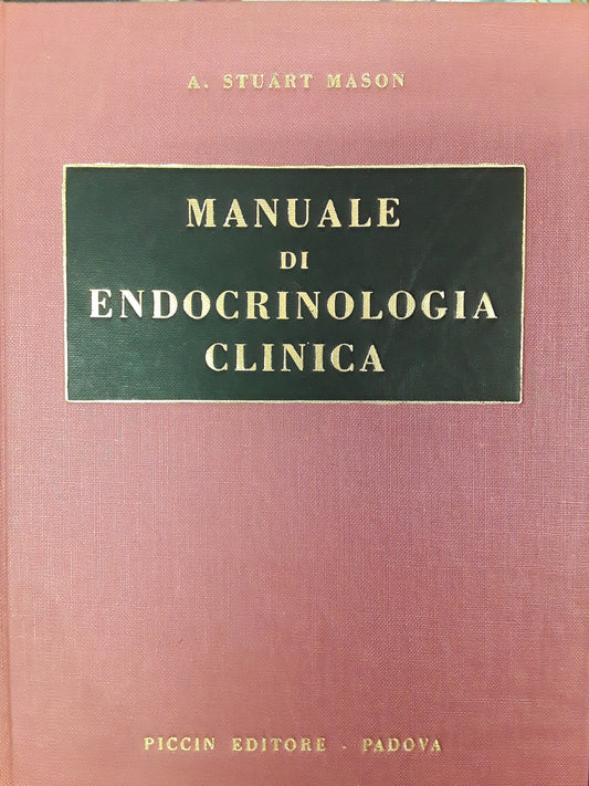 Manuale di endocrinologia clinica - copertina
