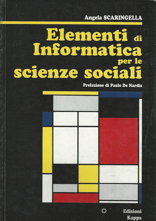 Elementi di informatica per le scienze sociali - copertina