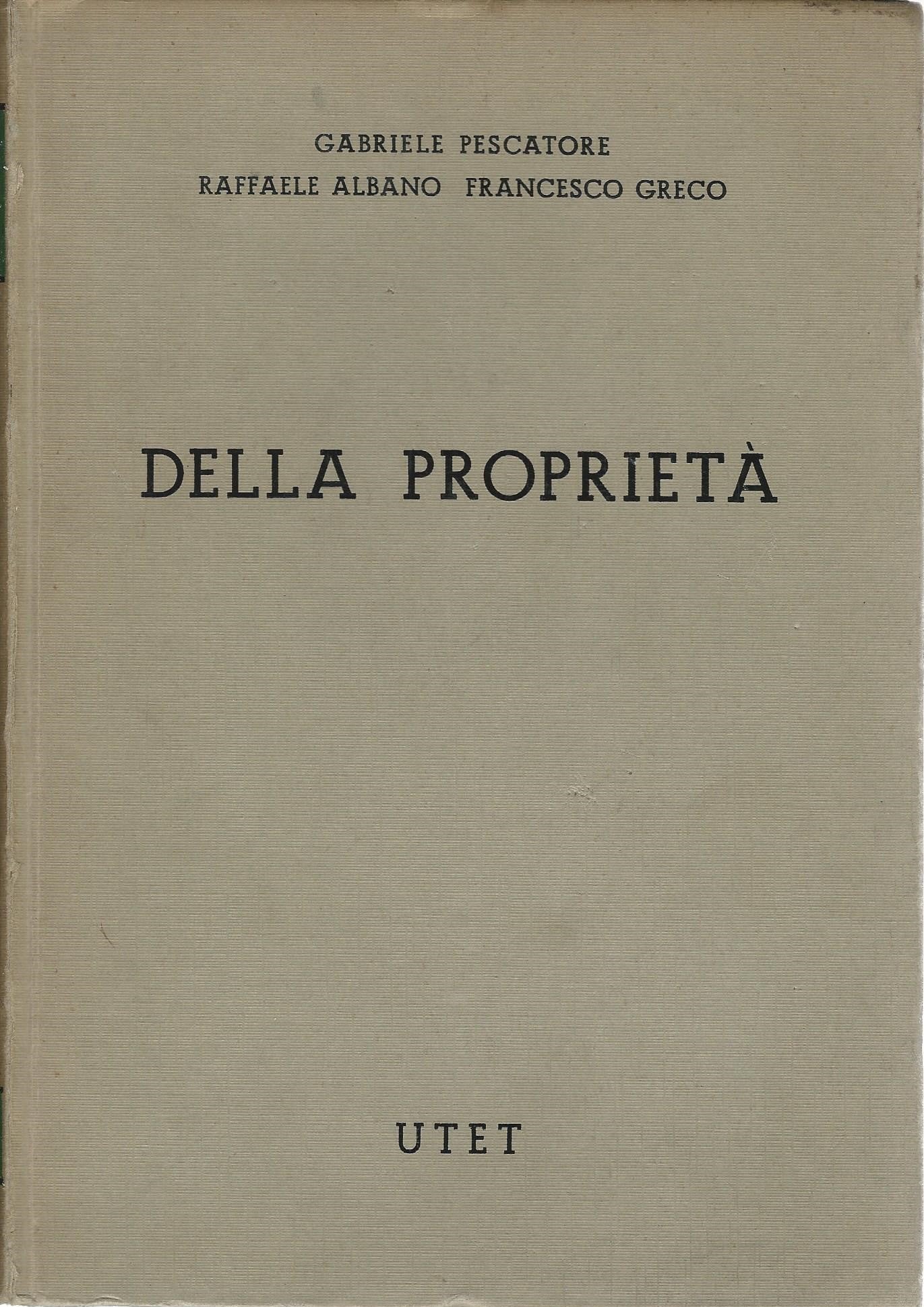 Della proprietà. Libro III. Tomo terzo - copertina