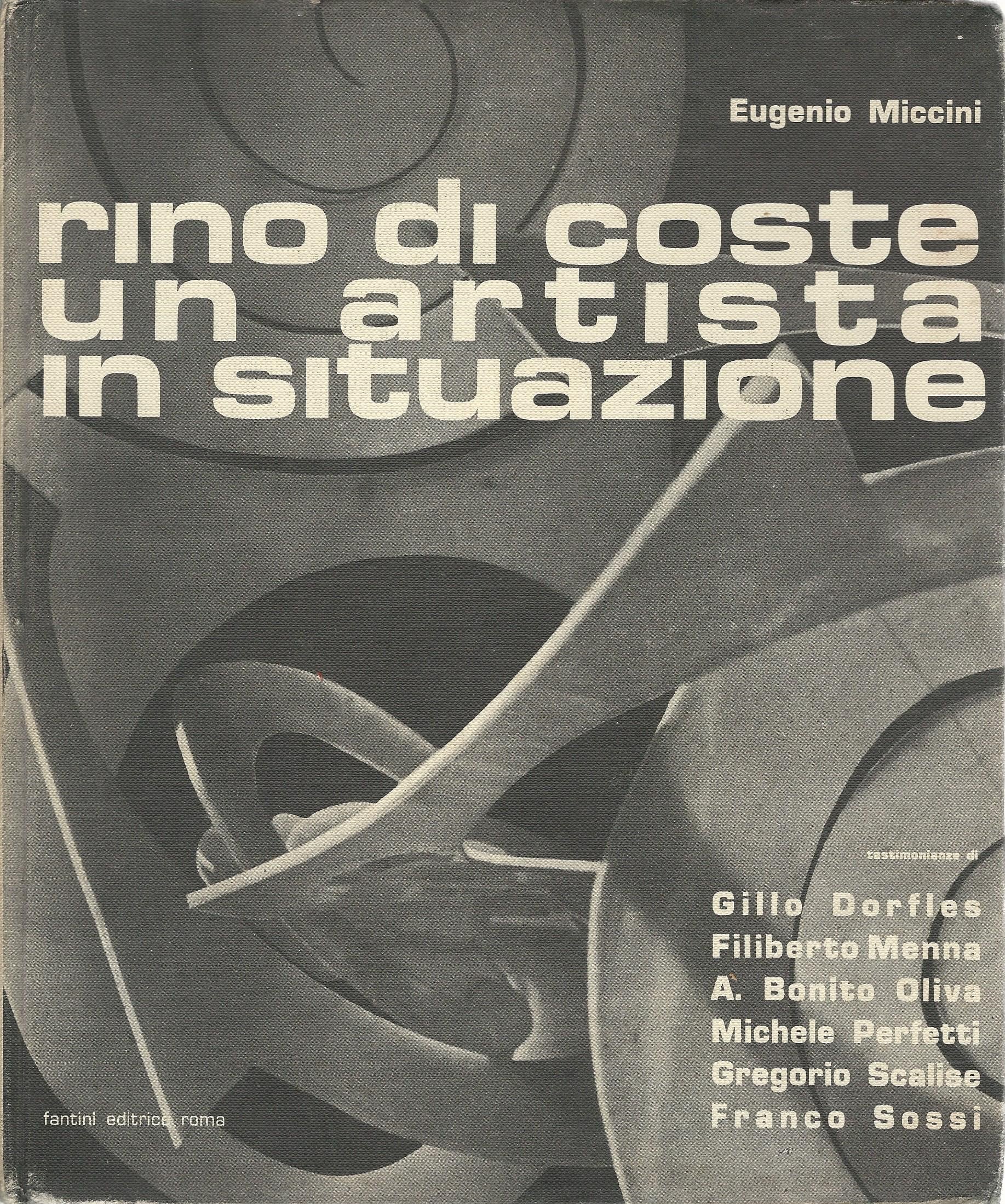Rino Di Coste un artista in situazione - copertina