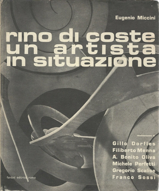 Rino Di Coste un artista in situazione - copertina