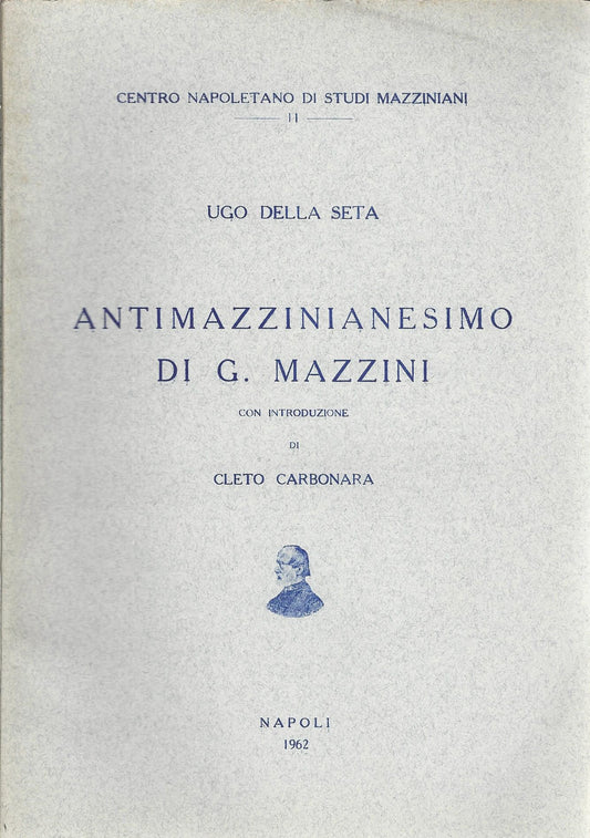 Antimazzianesimo di G. Mazzini - copertina