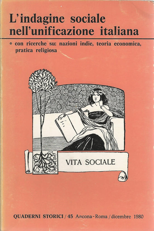 L'indagine sociale nell'unificazione italiana - copertina