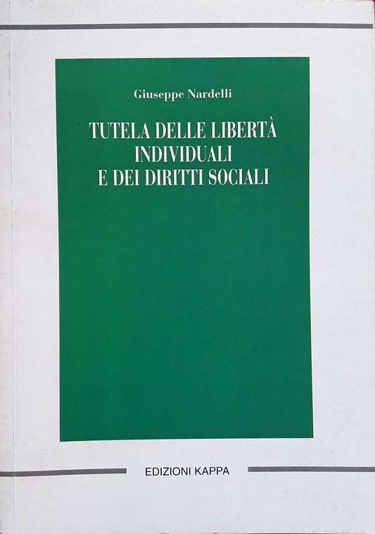 Tutela delle libertà individuali e dei diritti sociali - copertina