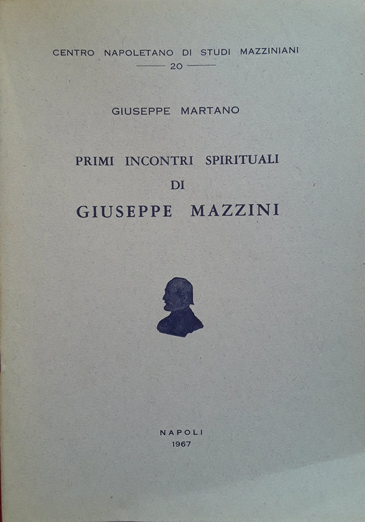 Primi incontri spirituali di Giuseppe Mazzini - copertina