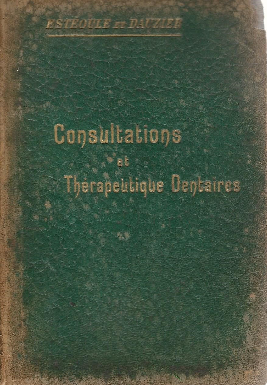 Consultations et thérapeutique dentaires - copertina
