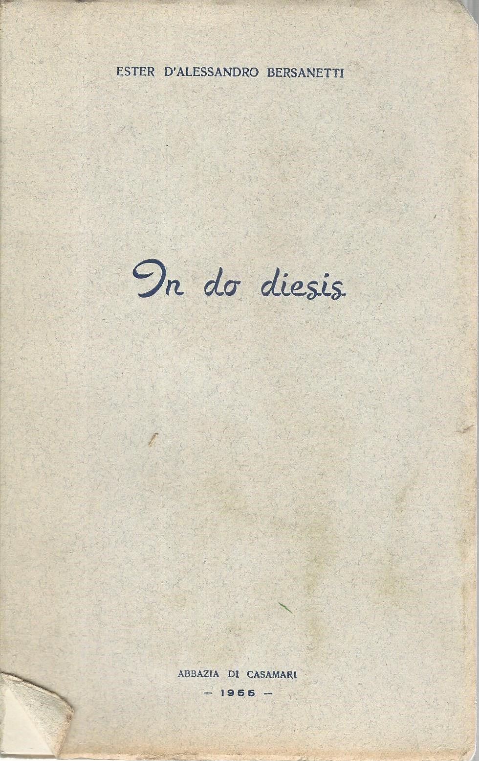 In do diesis - copertina