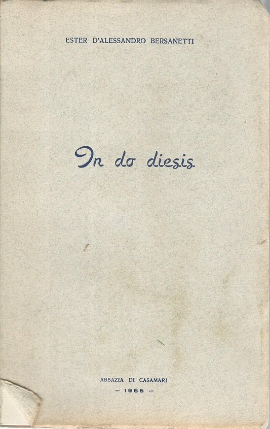 In do diesis - copertina