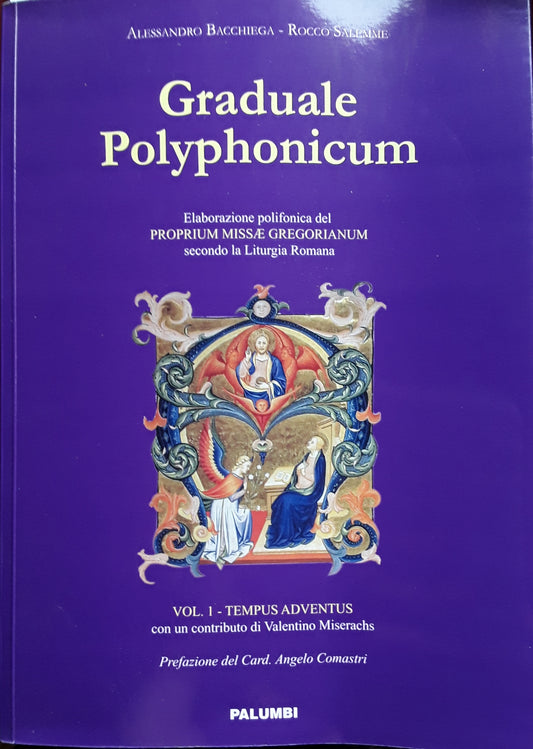Graduale polyphonicum. Elaborazione polifonica del proprium missae gregorianum secondo la liturgia romana: 1. Tempus adventus - copertina