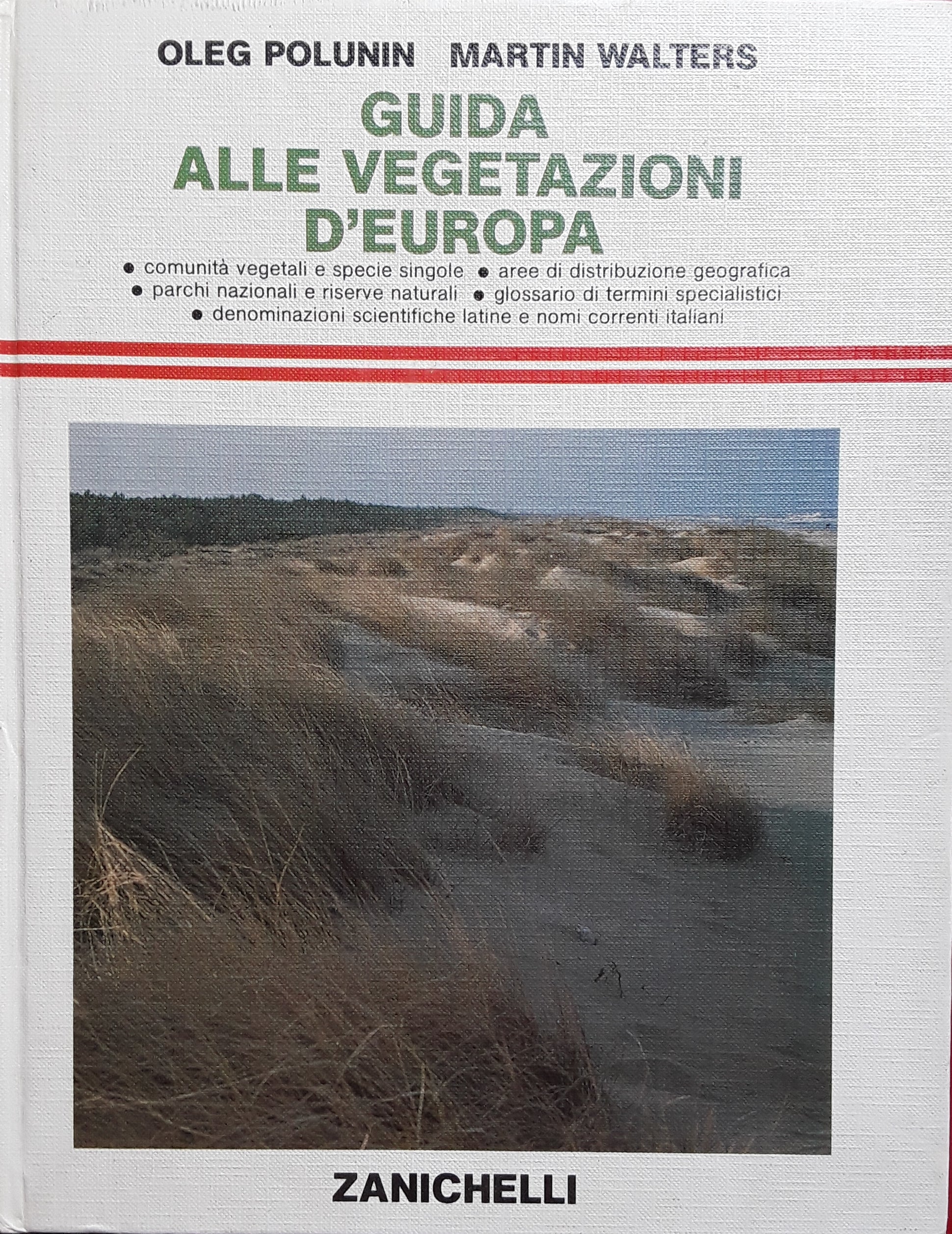 Guida alle vegetazioni d'Europa - copertina