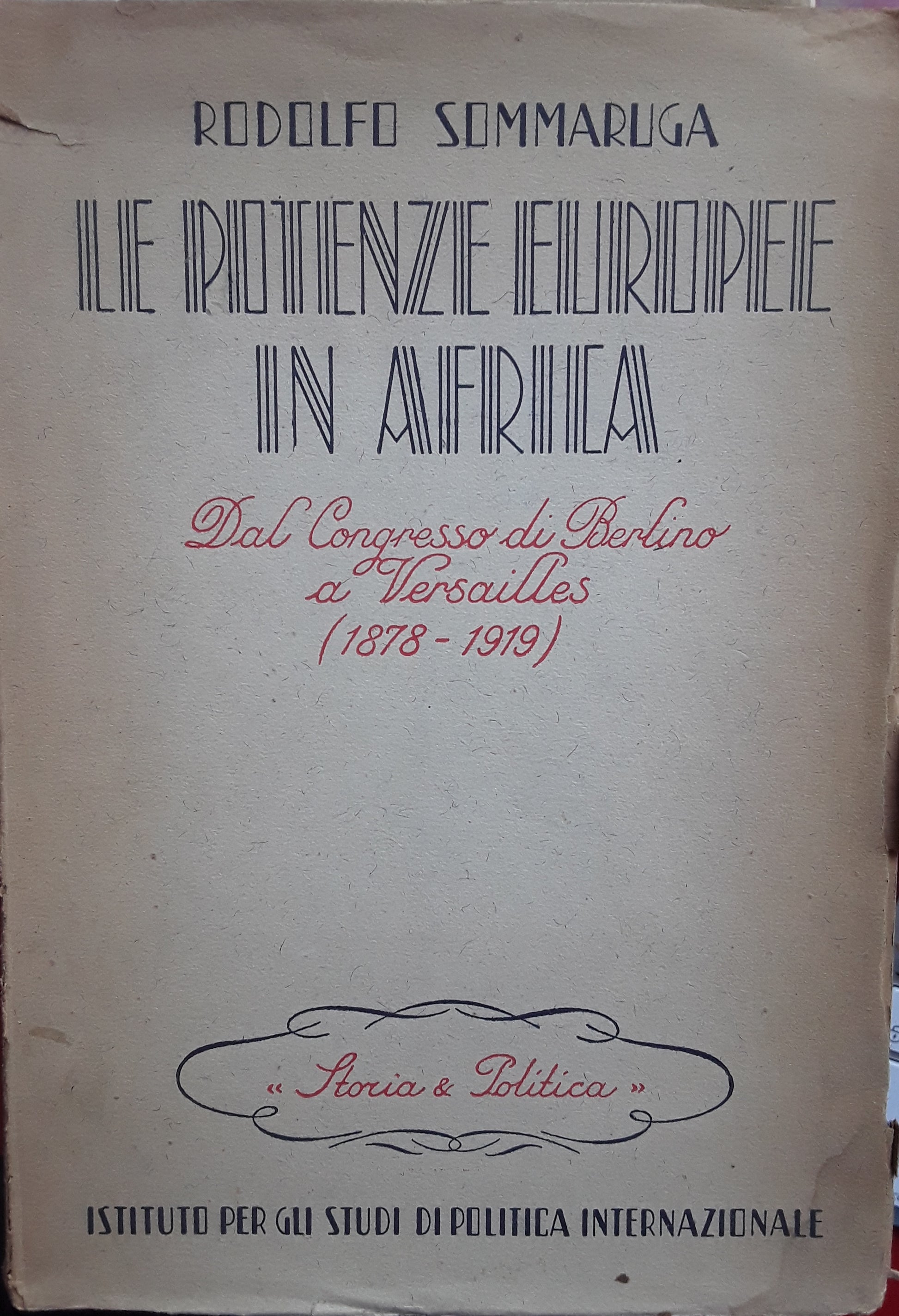 Le potenze europee in Africa - copertina