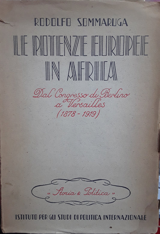 Le potenze europee in Africa - copertina