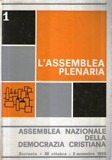 L'assemblea plenaria. Assemblea nazionale della Democrazia Cristiana - copertina