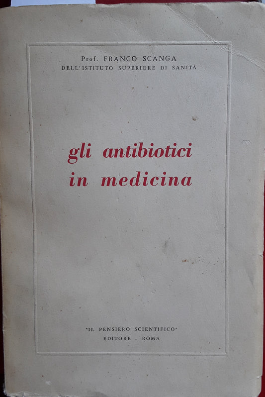Gli antibiotici in medicina - copertina