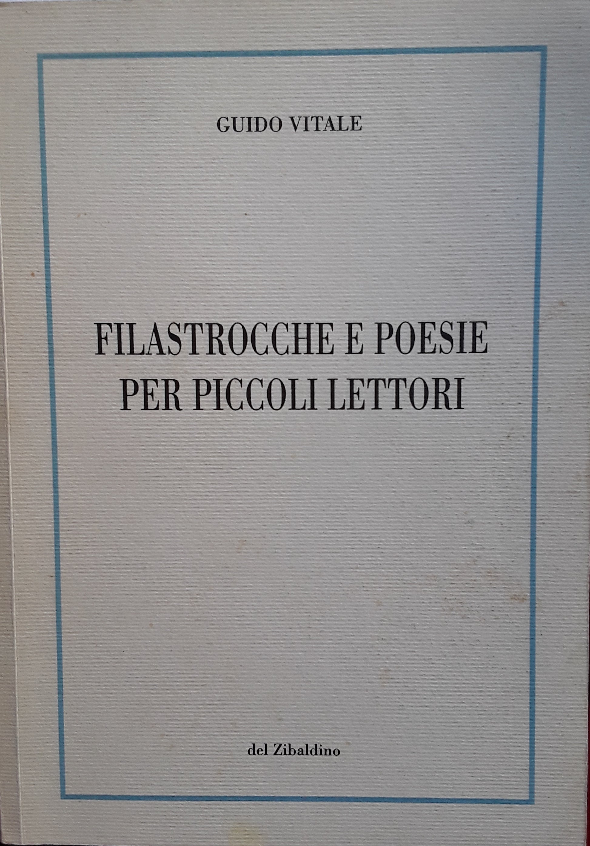 Filastrocche e poesie per piccoli lettori - copertina
