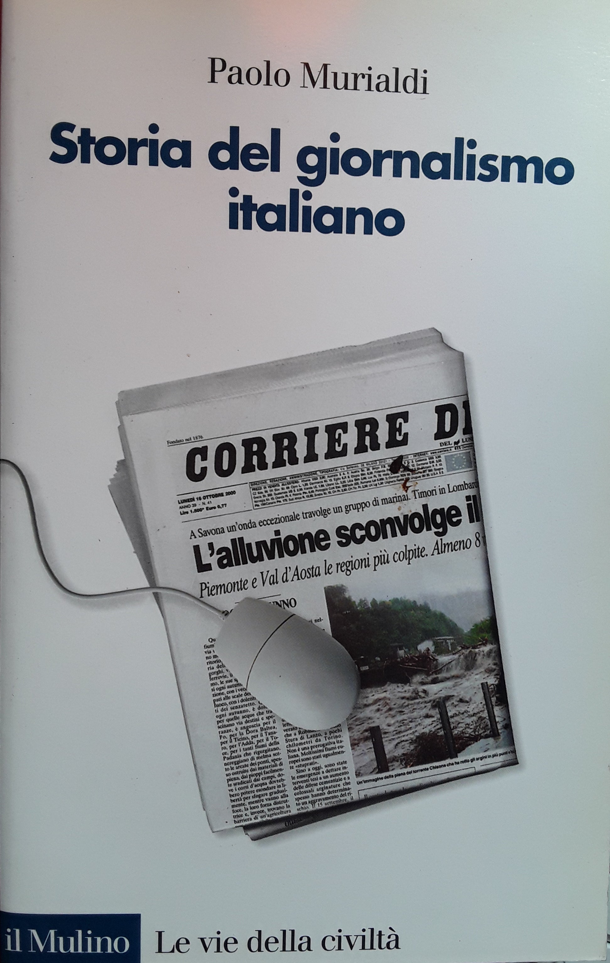 Storia del giornalismo italiano - copertina