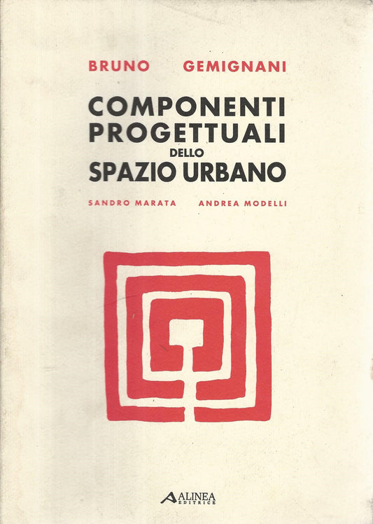 Componenti progettuali dello spazio urbano - copertina