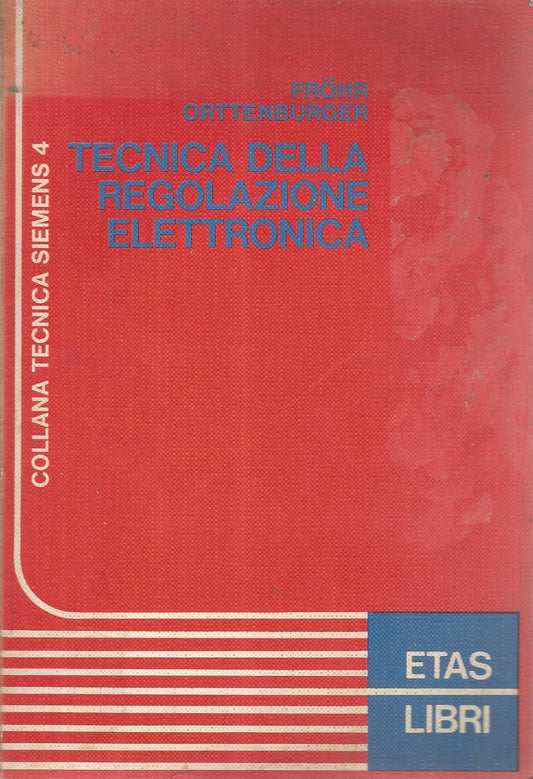 Tecnica della regolazione elettronica - copertina