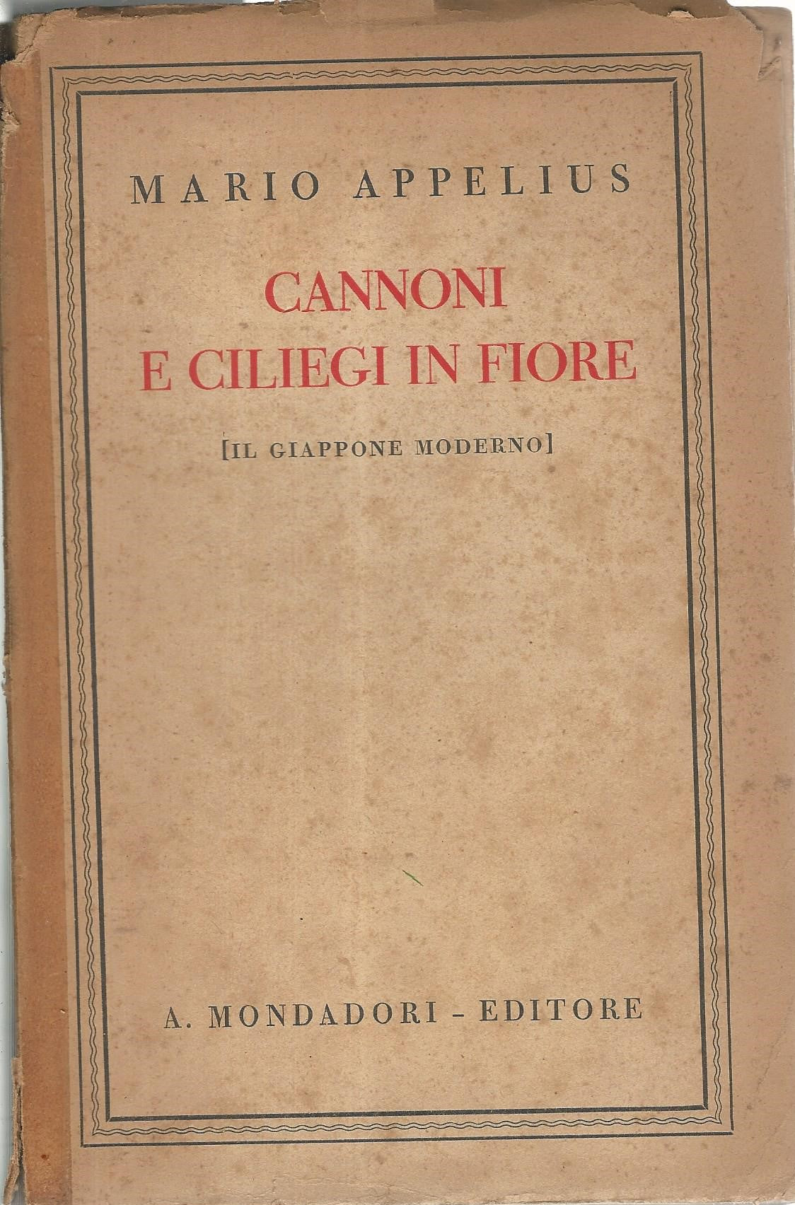 Cannoni e ciliegi in fiore. Il Giappone moderno - copertina