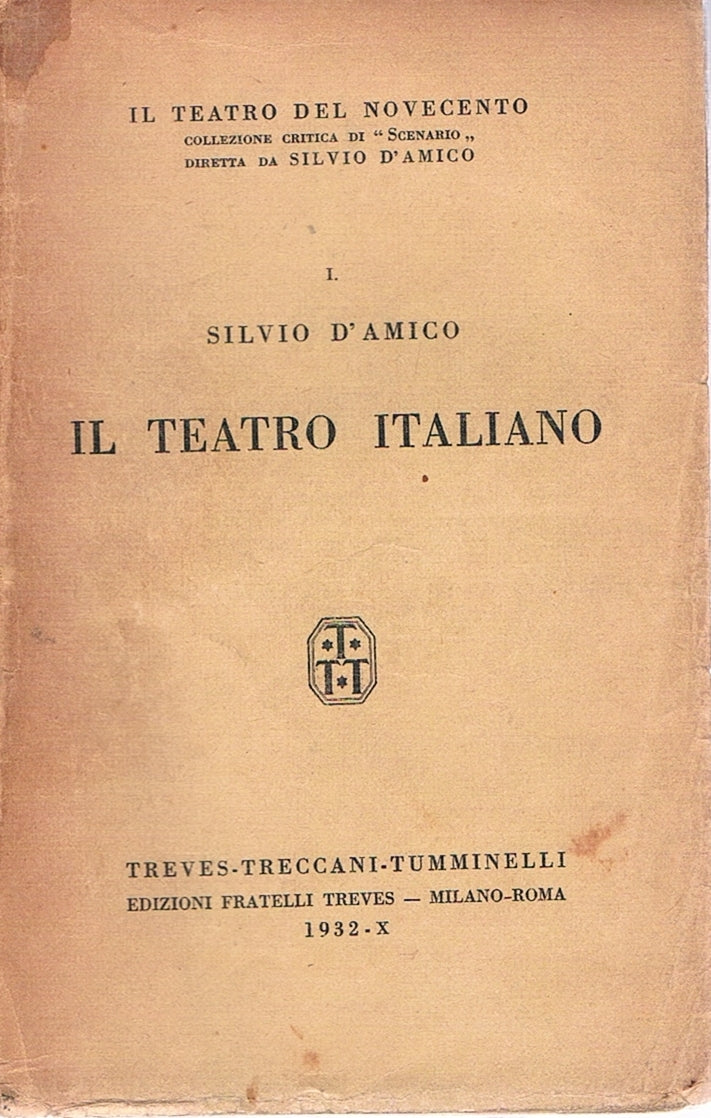 Il teatro italiano - copertina