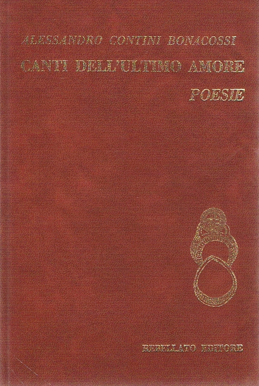 Canti dell'ultimo amore - copertina