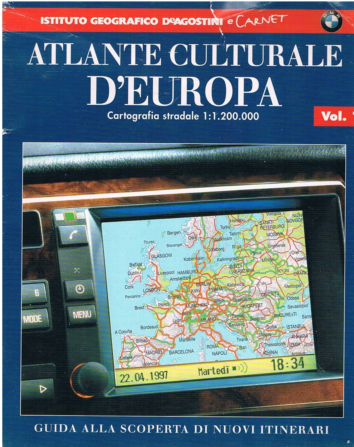 Atlante culturale d'Europa. Volumi 1-2 - copertina