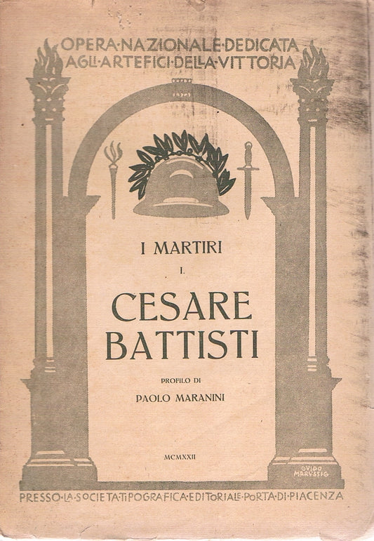 Cesare Battisti. I martiri - copertina