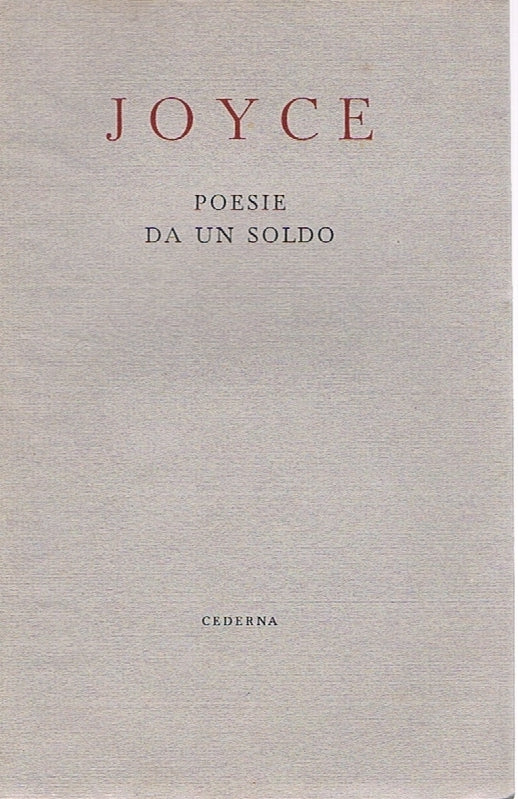Poesie da un soldo - copertina