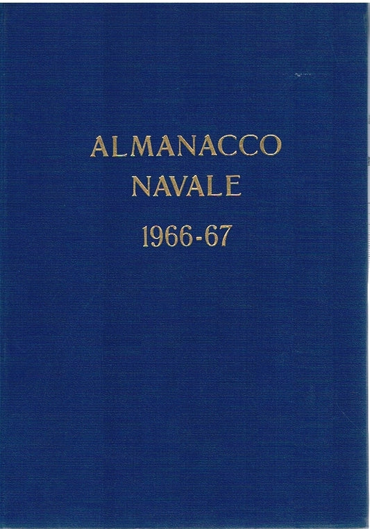 Almanacco navale 1966-67 - copertina