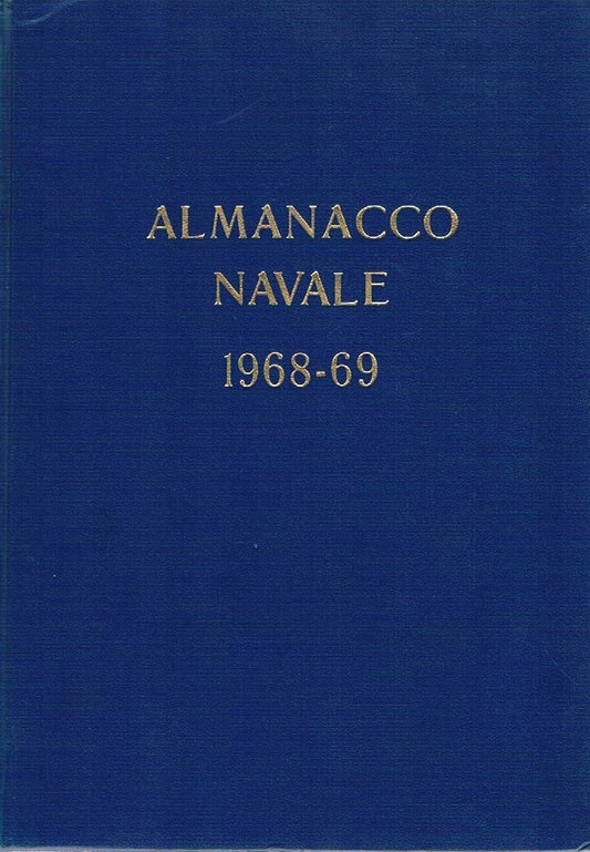 Almanacco navale 1968-69 - copertina