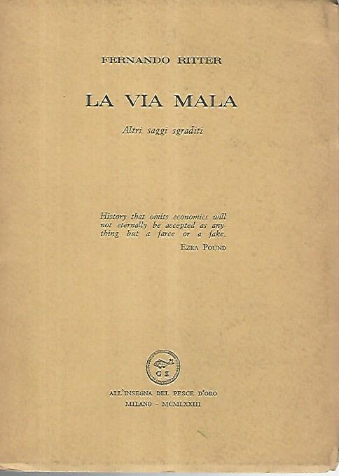 La via mala - copertina