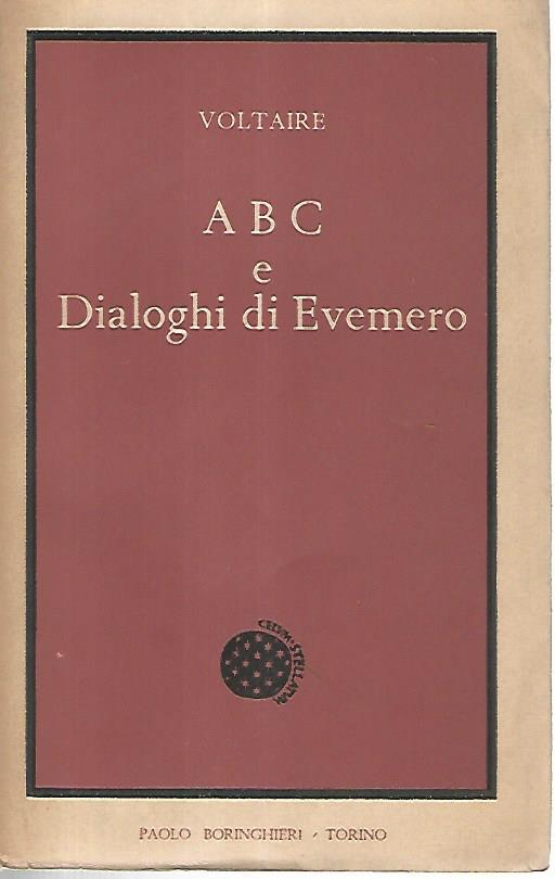A B C e dialoghi di Evemero - copertina