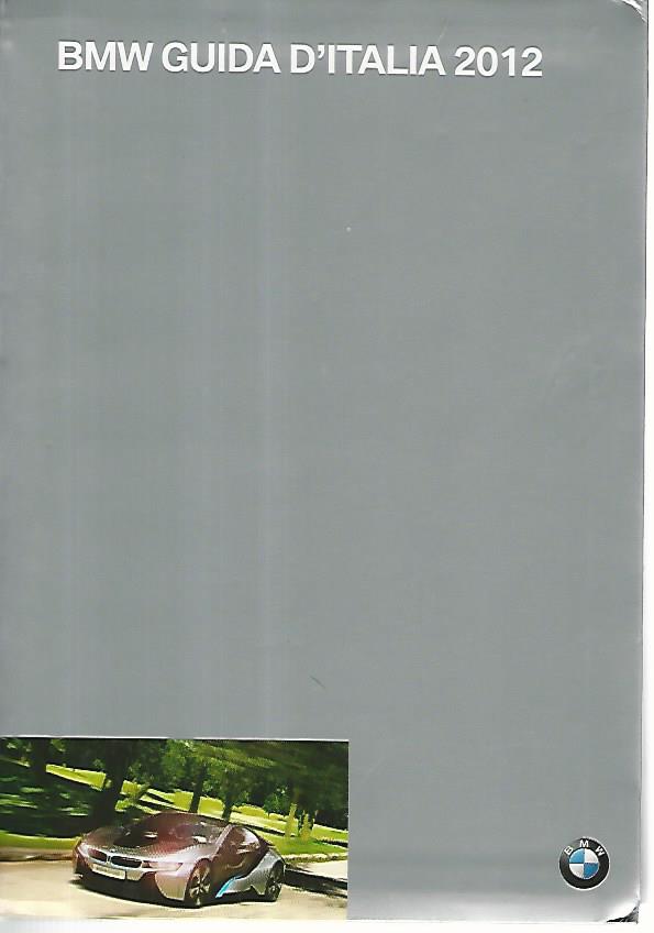 BMW guida d'Italia 2012 - copertina