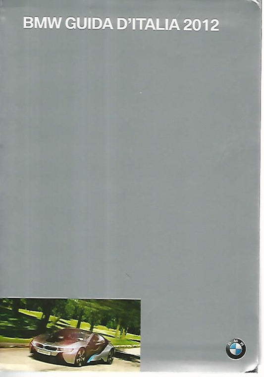 BMW guida d'Italia 2012 - copertina