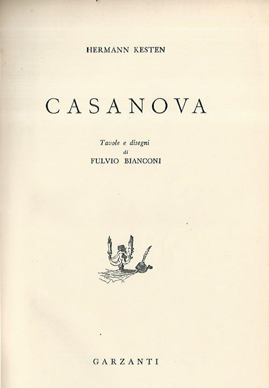 Casanova - copertina