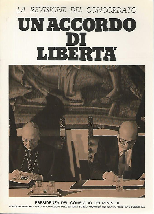 Un accordo di libertà - copertina