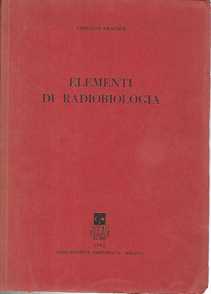 Elementi di radiobiologia - copertina