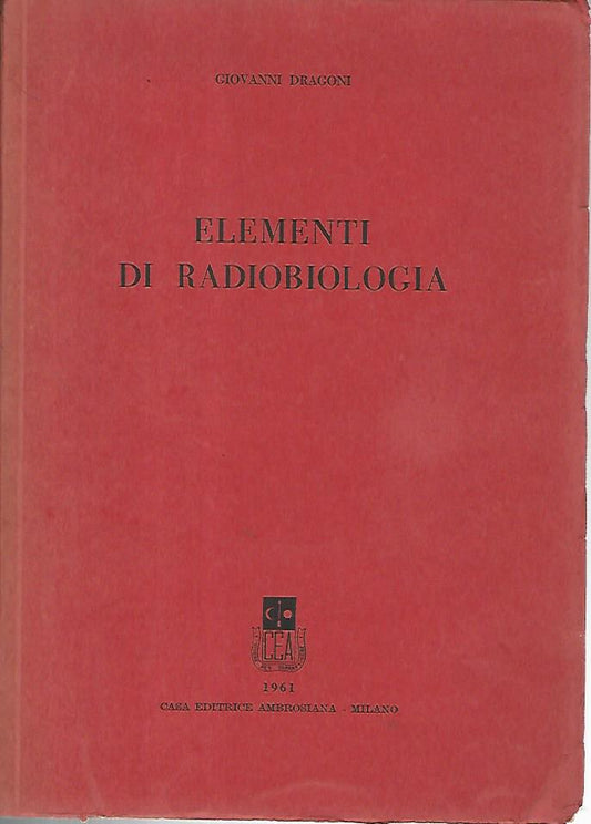 Elementi di radiobiologia - copertina