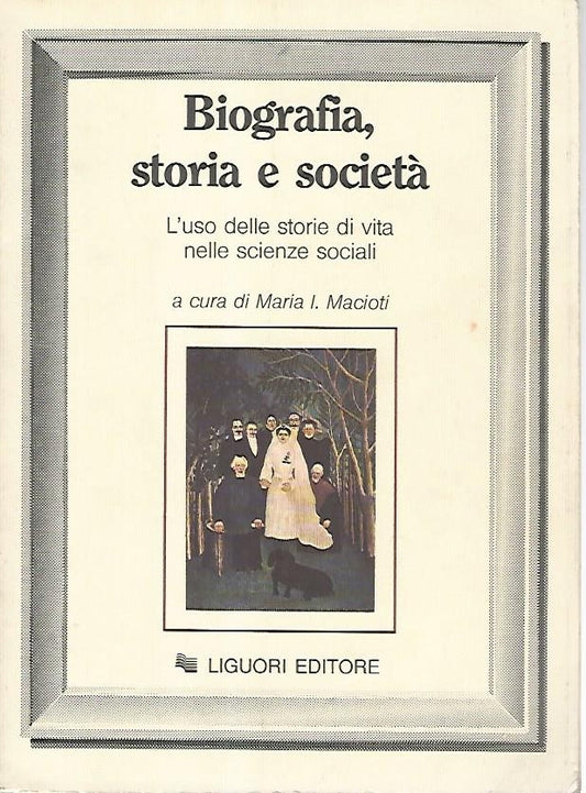 Biografia, storia e società - copertina