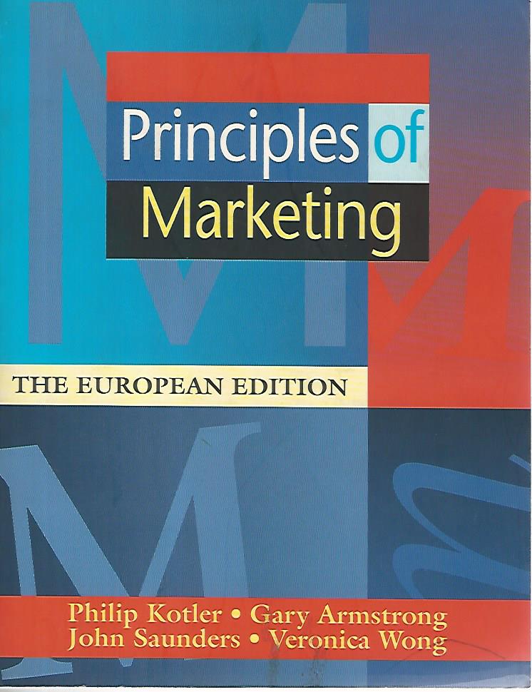Principles of marketing - copertina