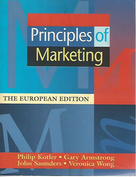 Principles of marketing - copertina