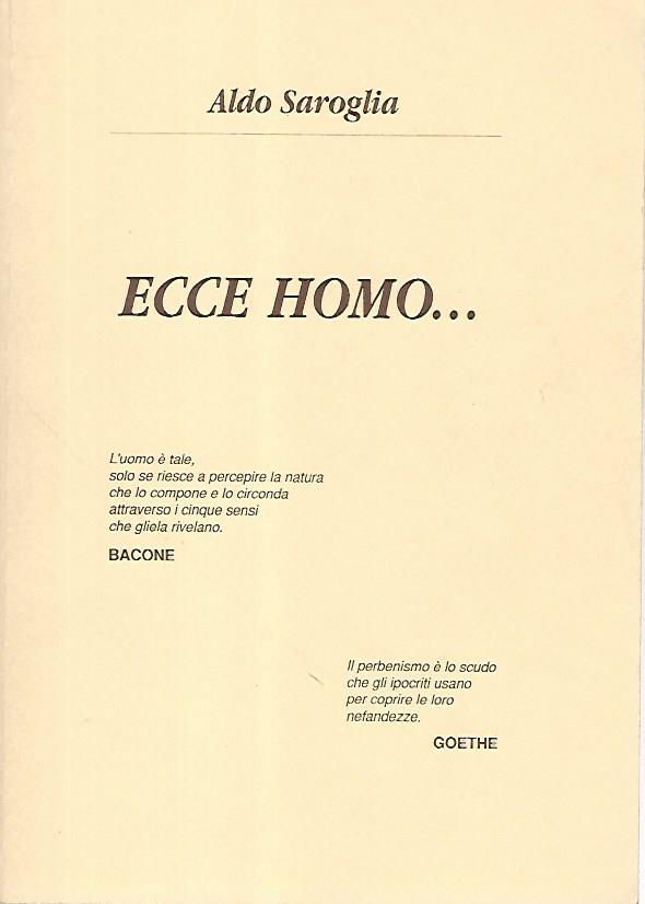 Ecce homo.. - copertina