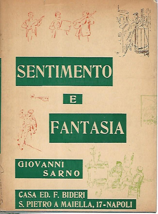 Sentimento e fantasia - copertina