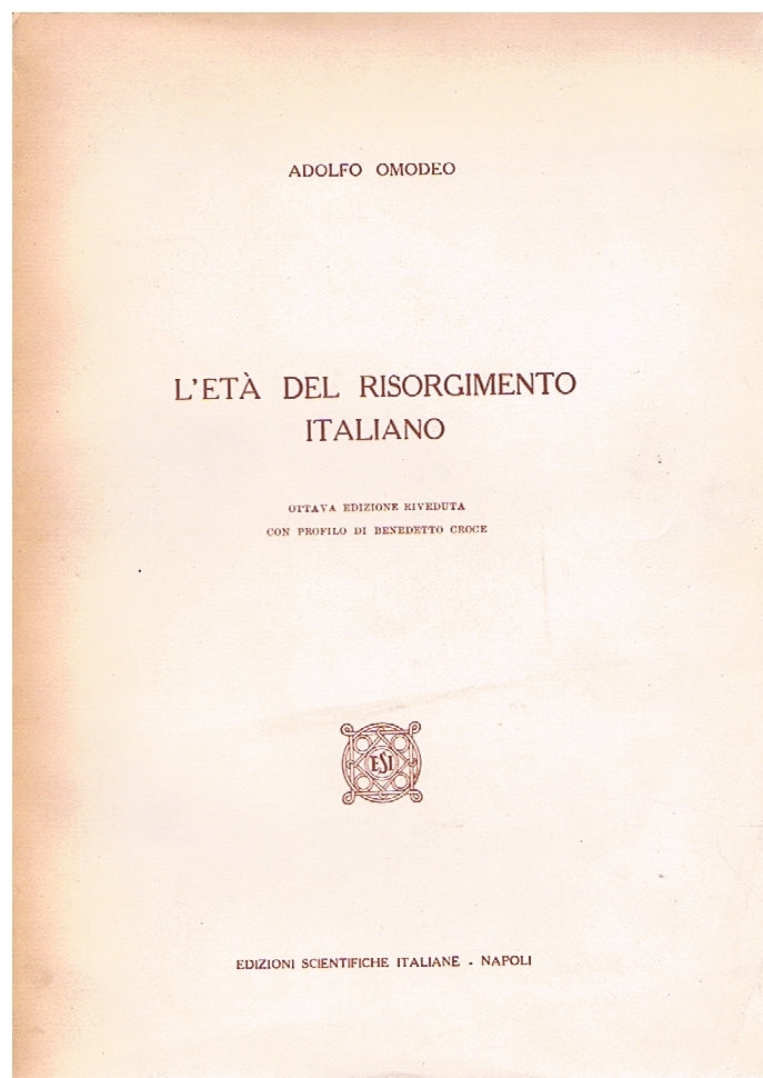 L'età del risorgimento italiano - copertina