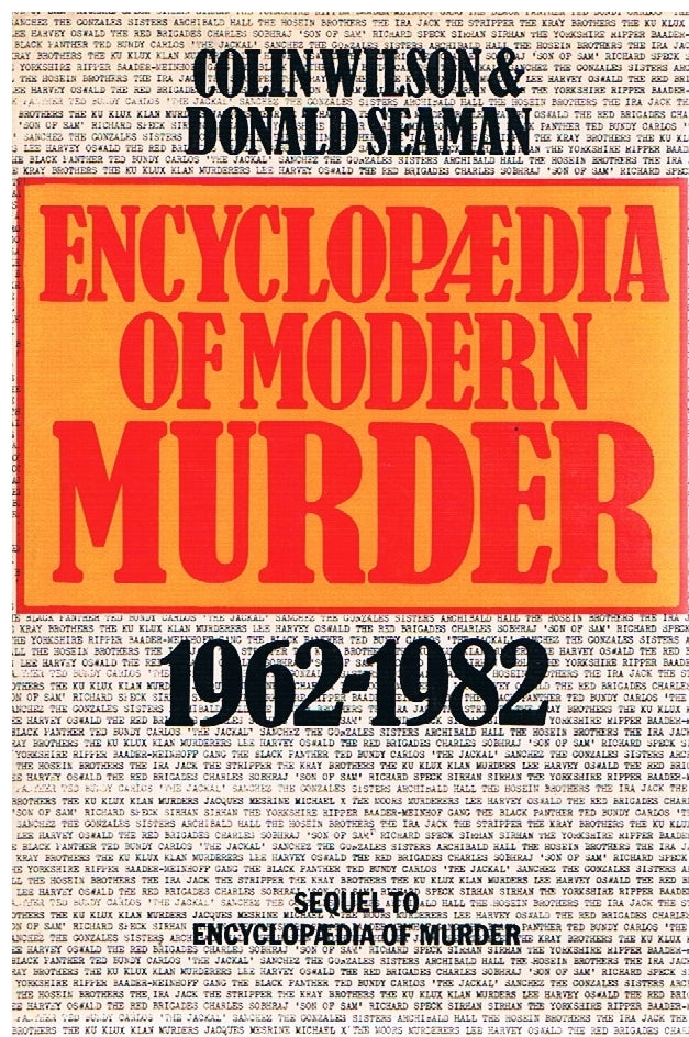 Encyclopaedia of modern murder 1962-1982 - copertina